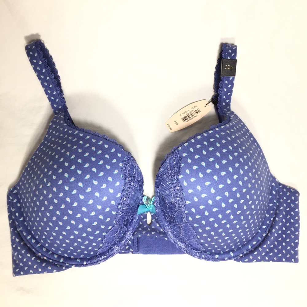 VS Body By Victoria Secret Blue Peacock Padded
